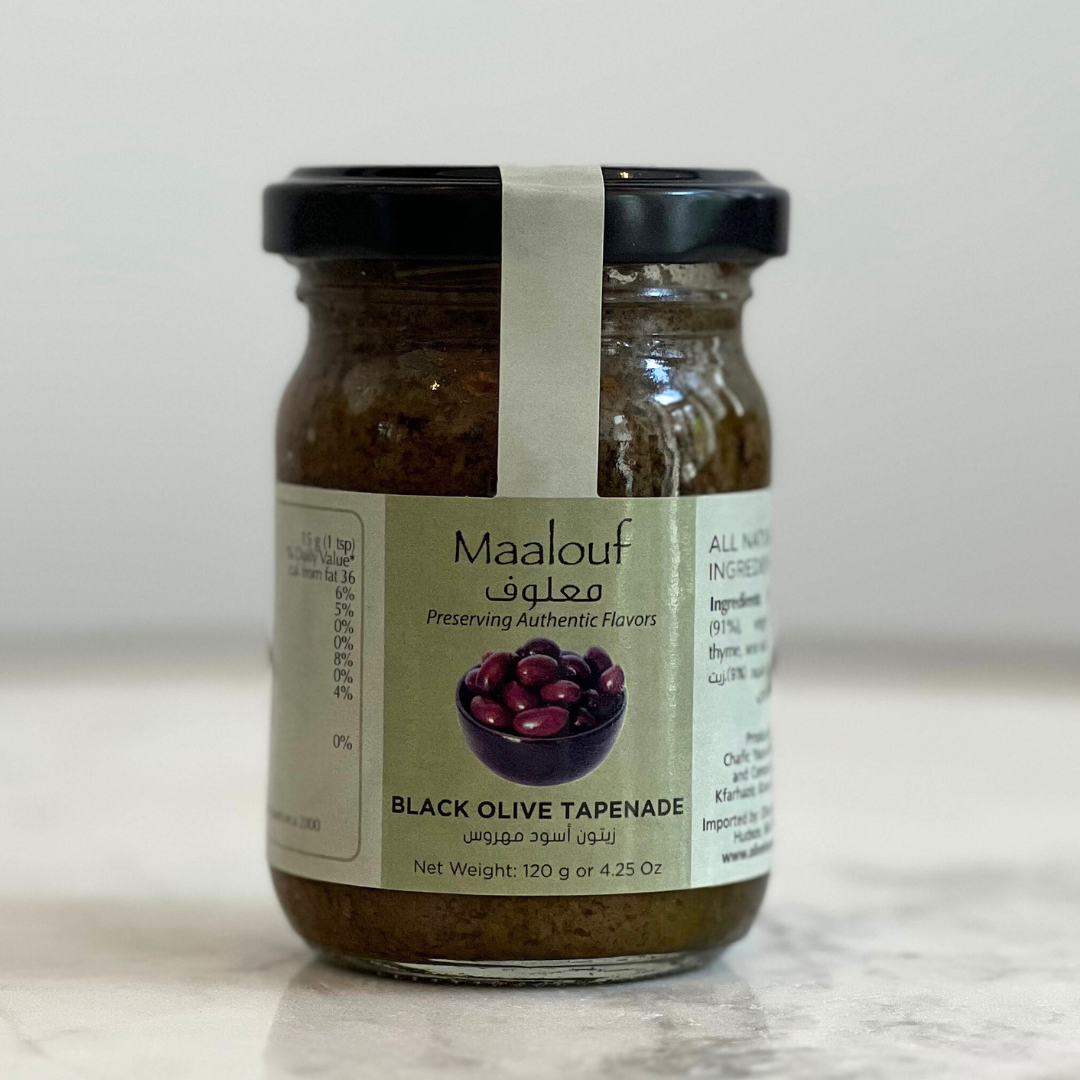 Maalouf Black Olive Tapenade, 120g