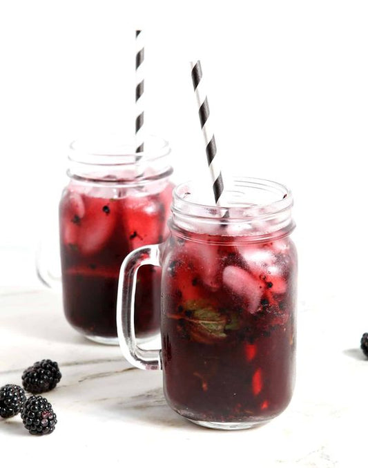 Refreshing Mulberry Spritzer